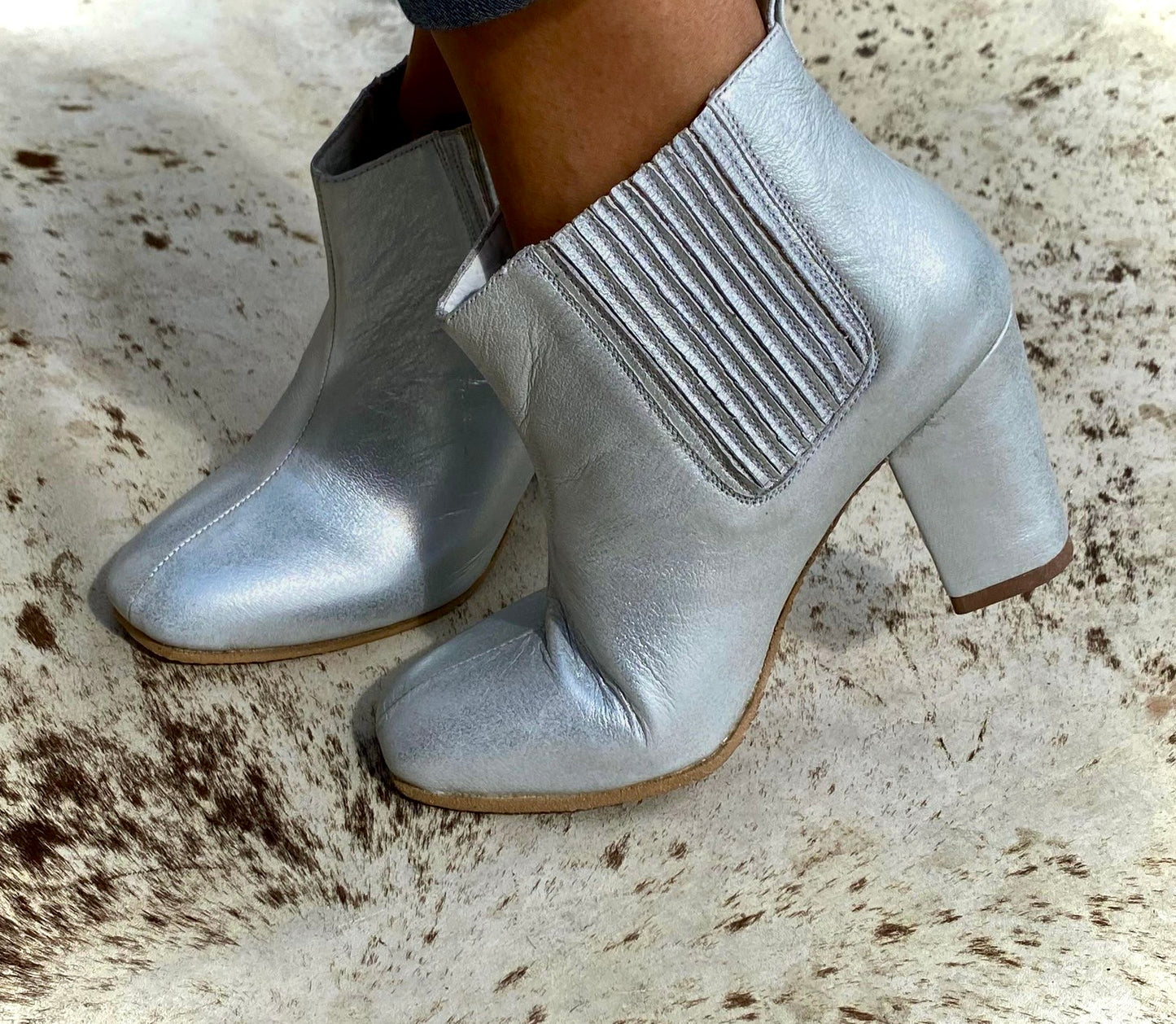 Botas Safari Disco Piel Natural