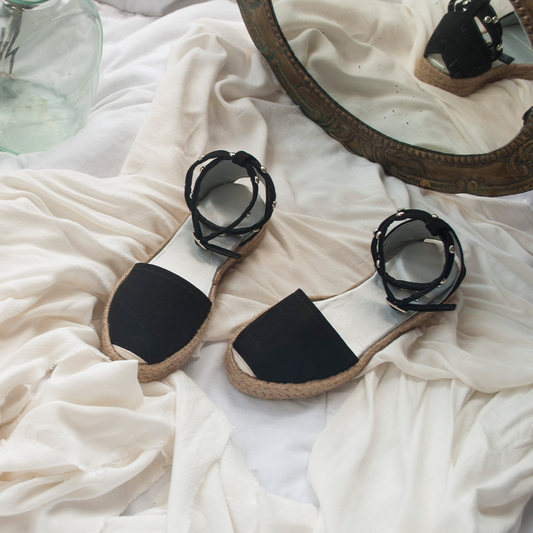 Por Mi Espadrillas All Black